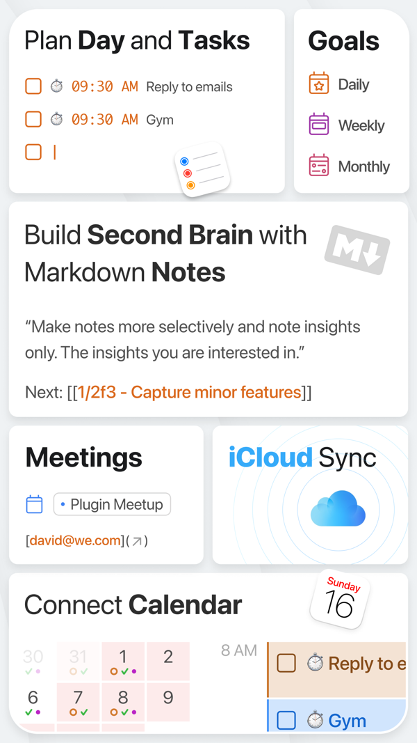 NotePlan iPhone screenshot 3