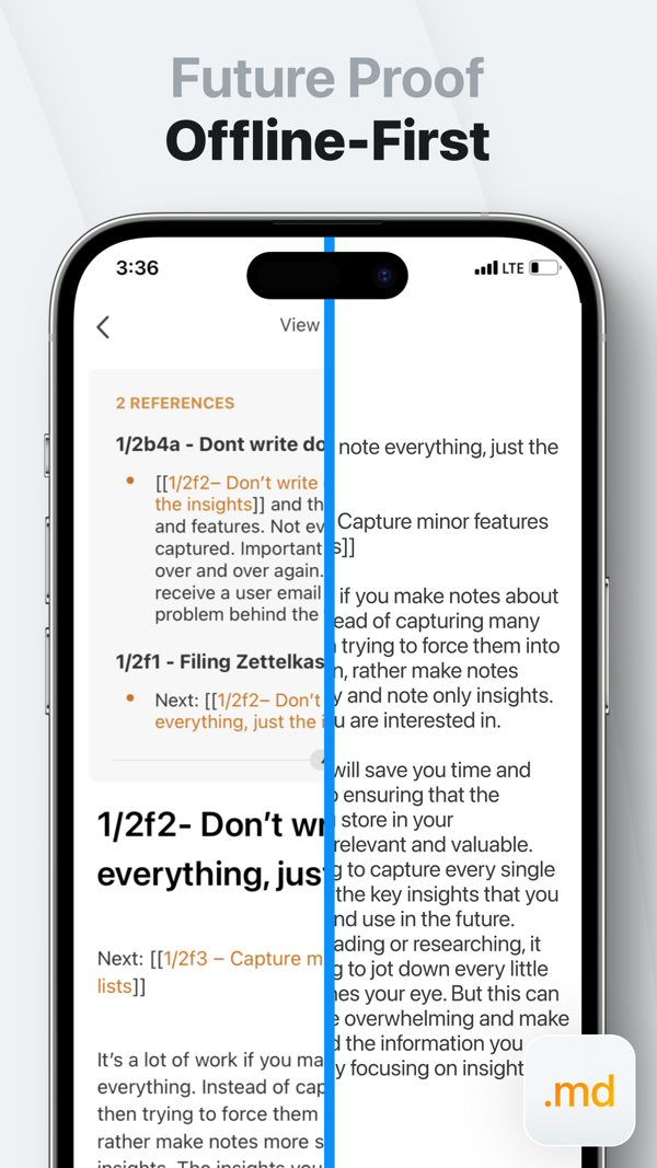 NotePlan iPhone screenshot 7