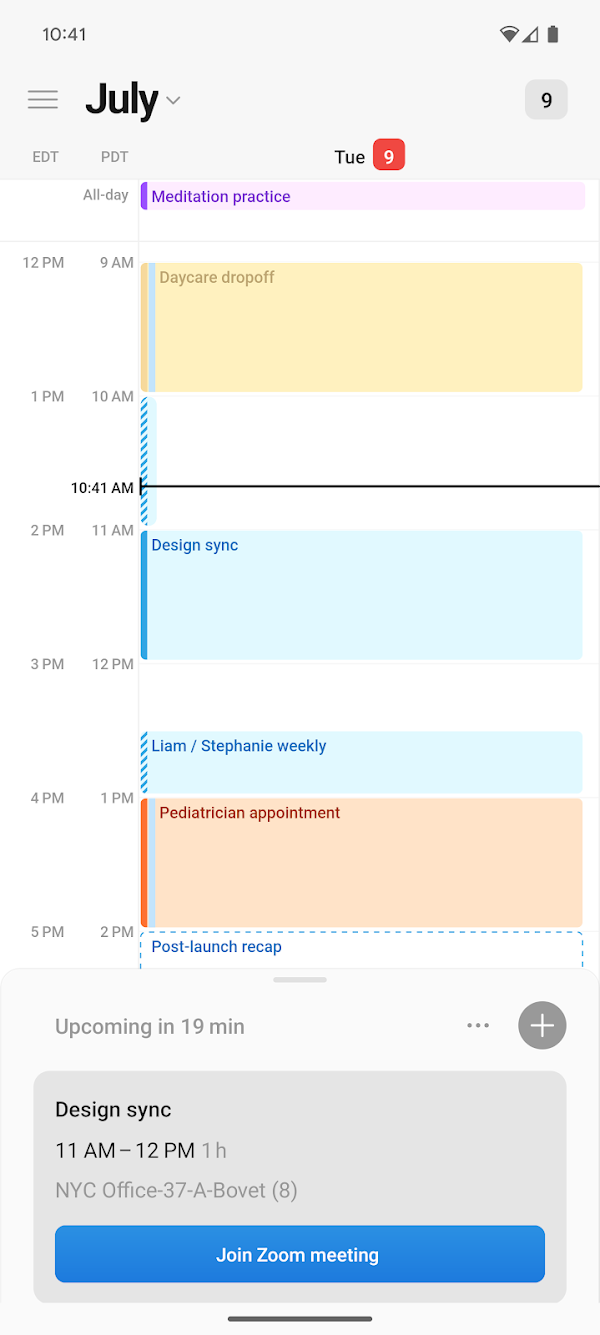 Notion Calendar Android phone screenshot 1
