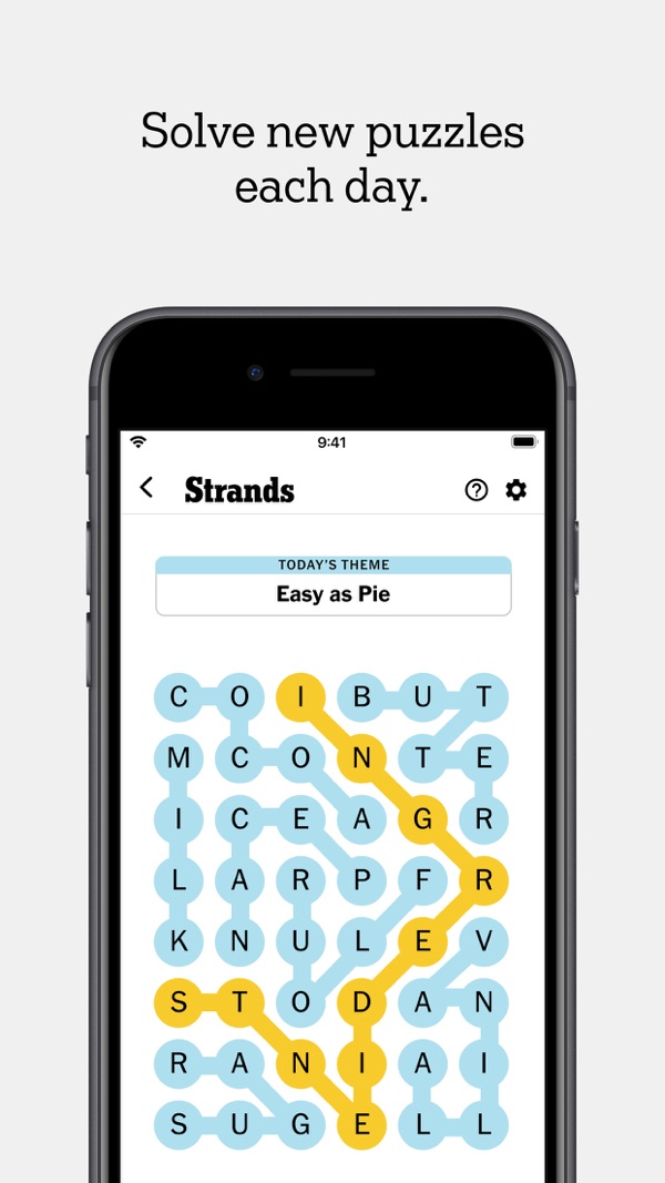 NYT Games iPhone screenshot 3