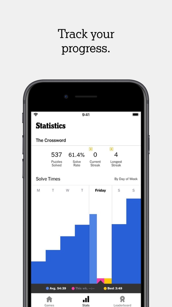 NYT Games iPhone screenshot 5