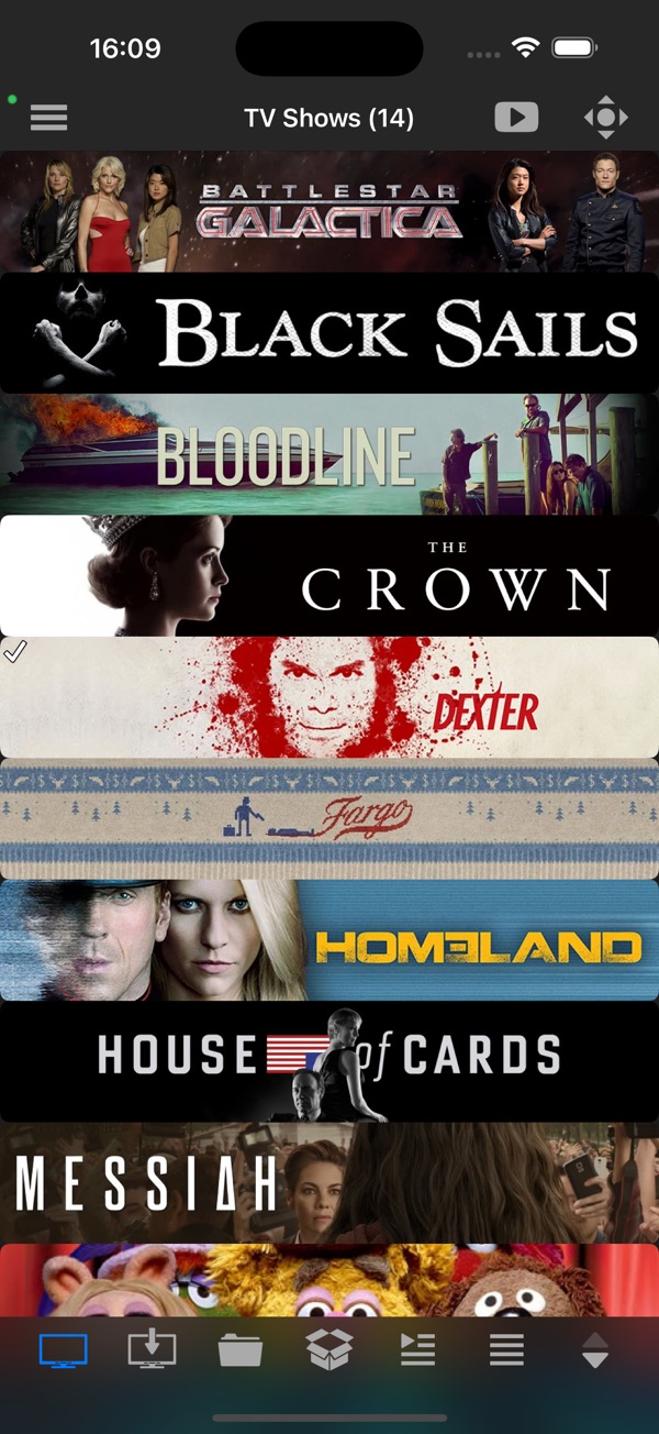 Official Kodi Remote iPhone screenshot 2