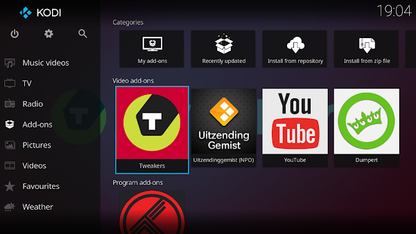 Official Kodi Remote Android phone screenshot 1