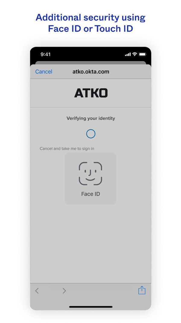 Okta Verify iPhone screenshot 5