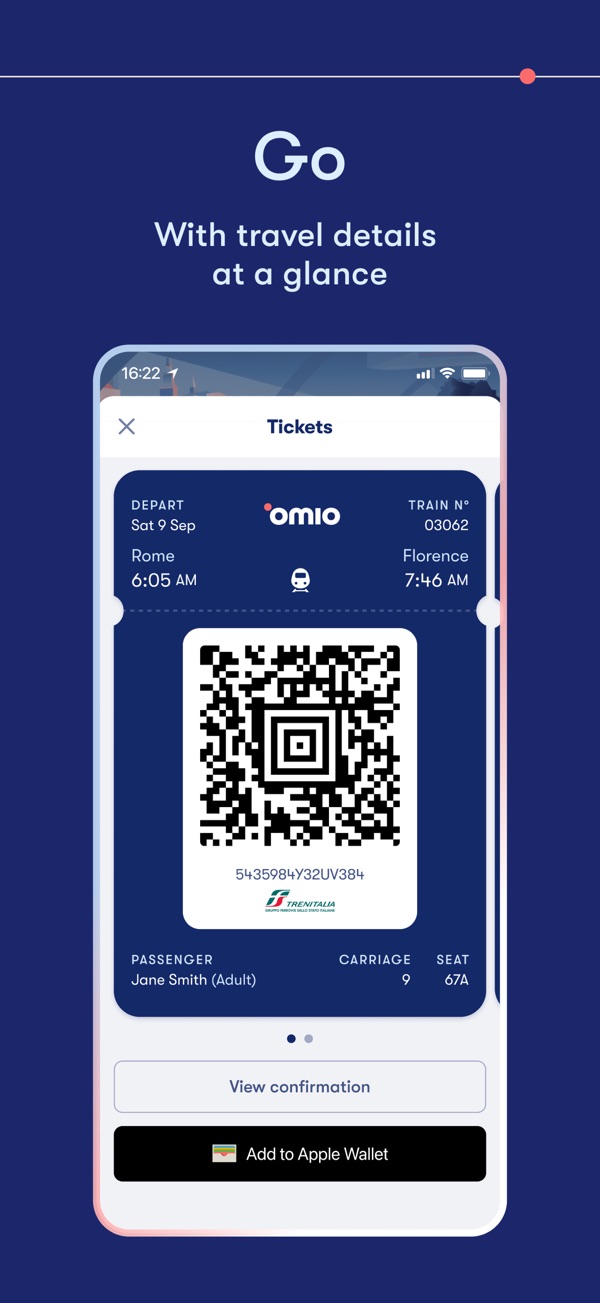 Omio iPhone screenshot 6