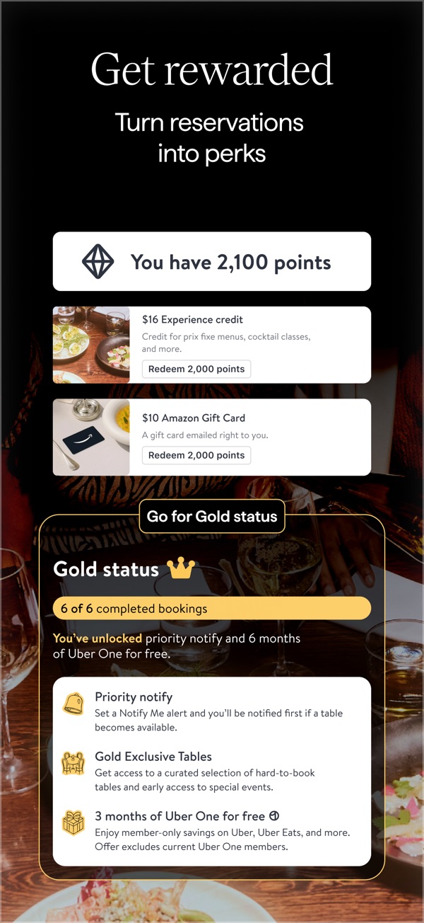 OpenTable iPhone screenshot 6