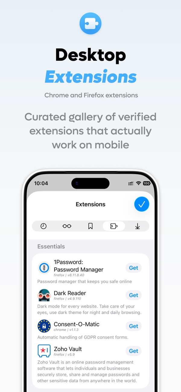 Orion Browser by Kagi iPhone screenshot 7