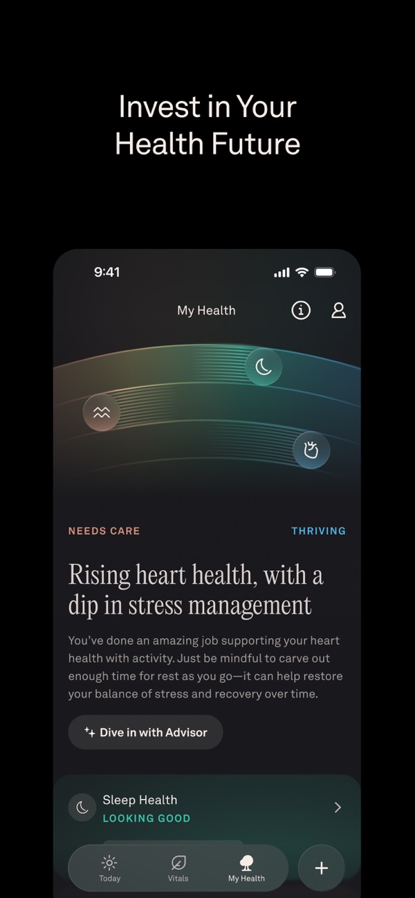 Oura iPhone screenshot 3