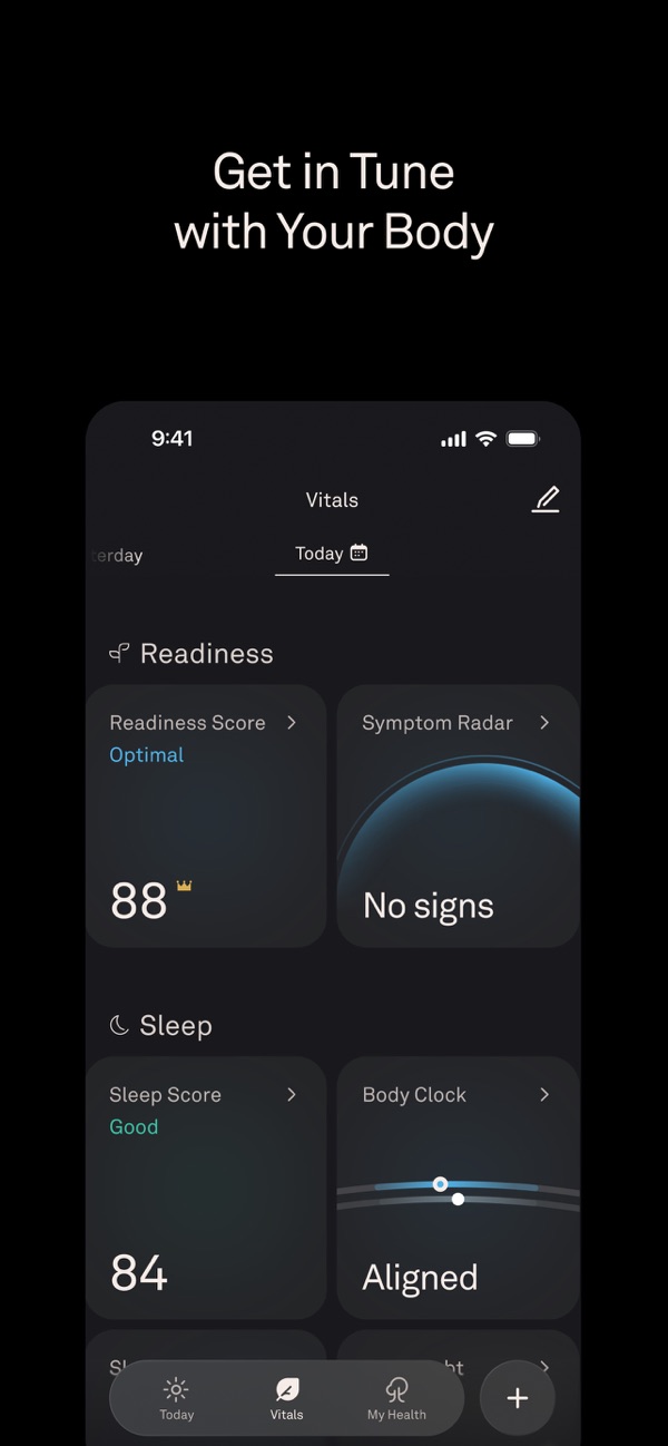Oura iPhone screenshot 2