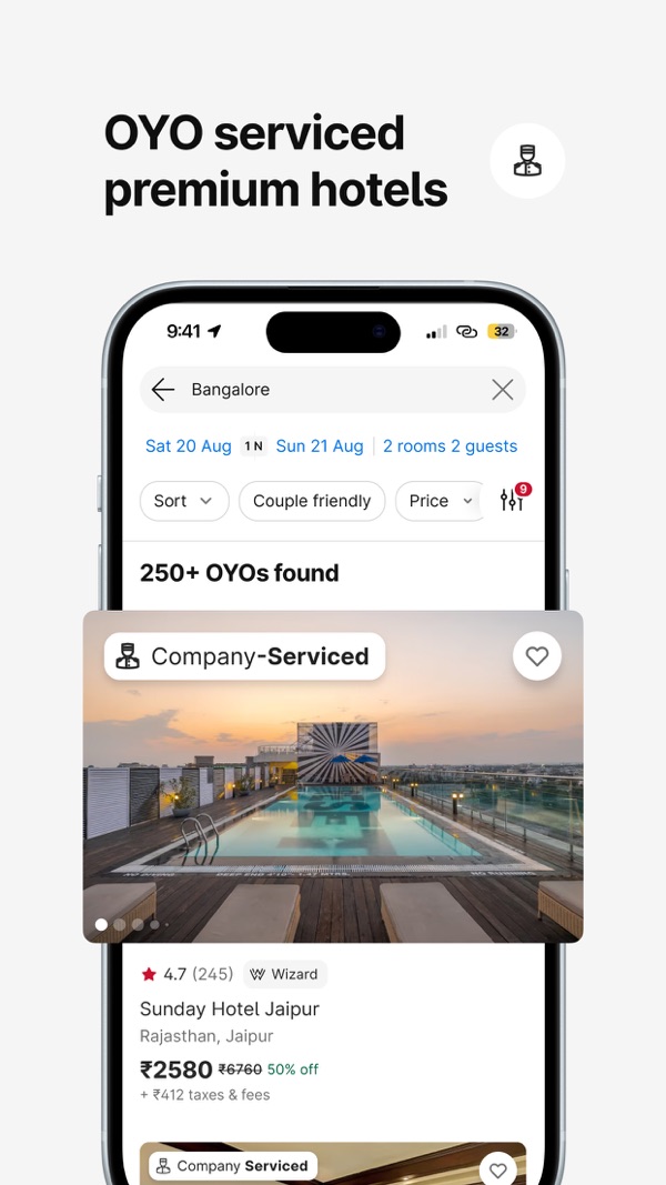 OYO iPhone screenshot 3