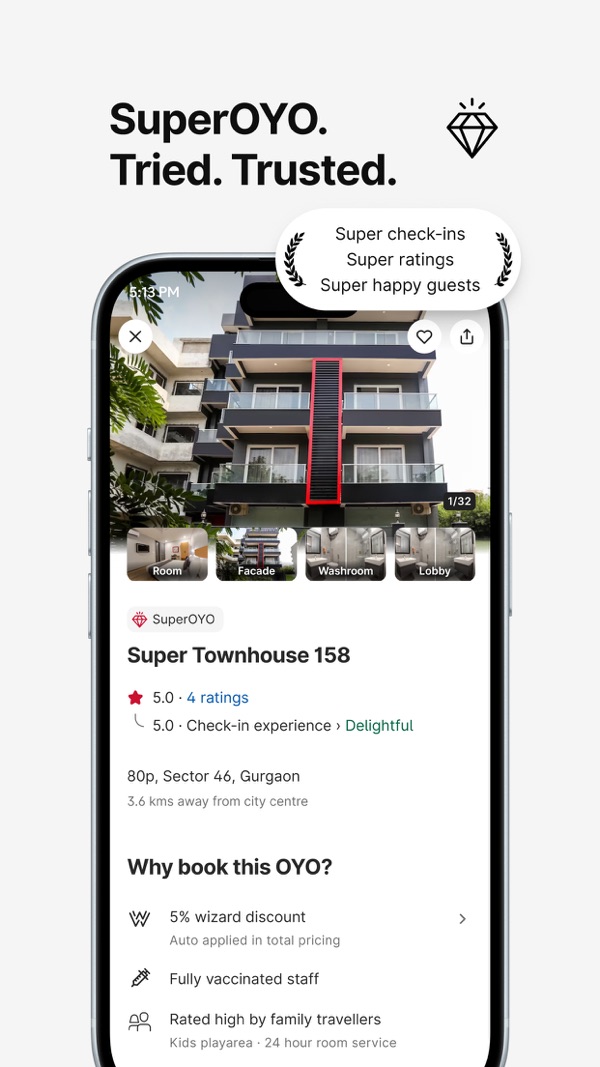 OYO iPhone screenshot 4