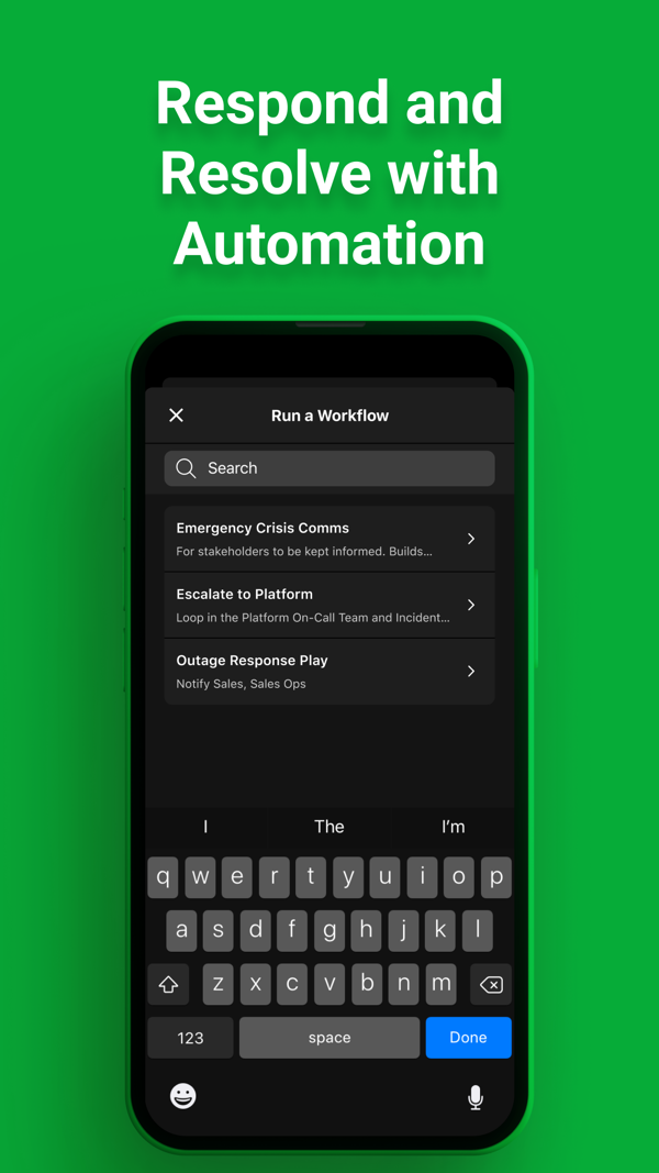 PagerDuty iPhone screenshot 4