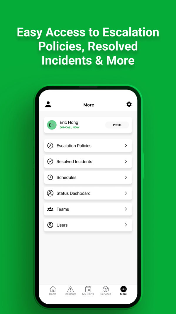 PagerDuty iPhone screenshot 5