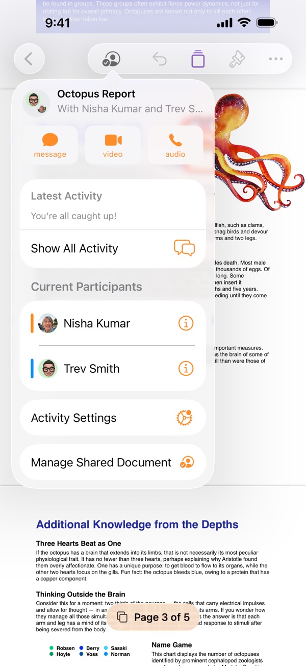 Pages iPhone screenshot 7