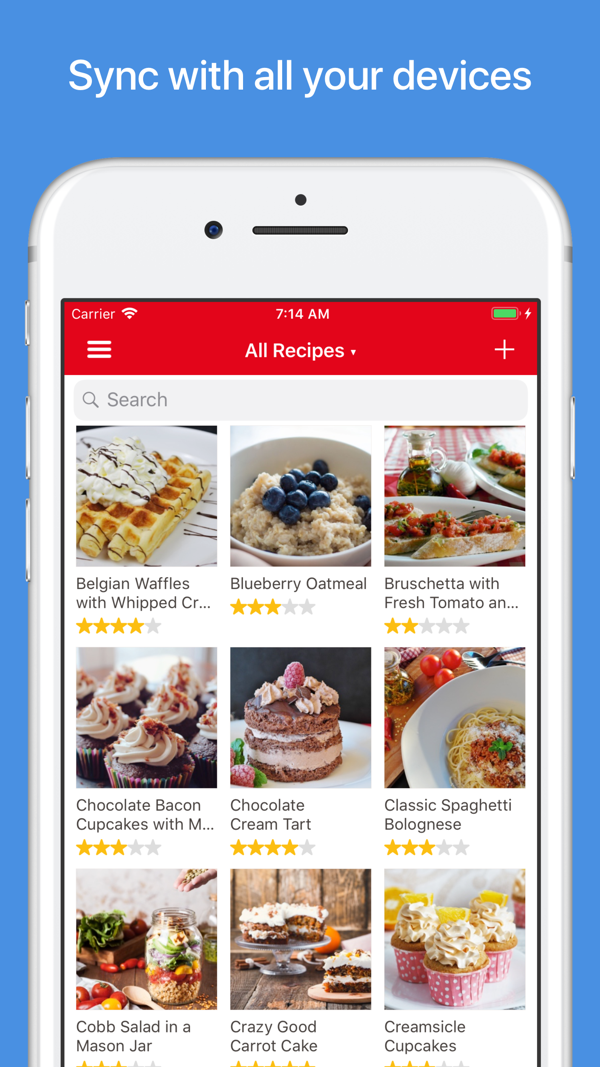 Paprika Recipe Manager 3 iPhone screenshot 1