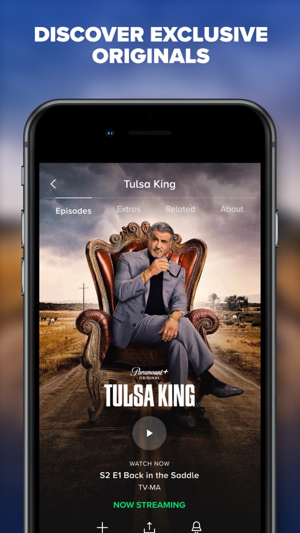 Paramount+ iPhone screenshot 1