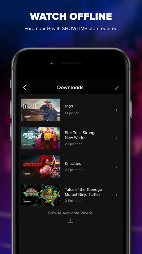 Paramount+ iPhone screenshot 7