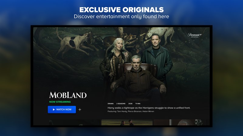 Paramount+ Windows screenshot 1