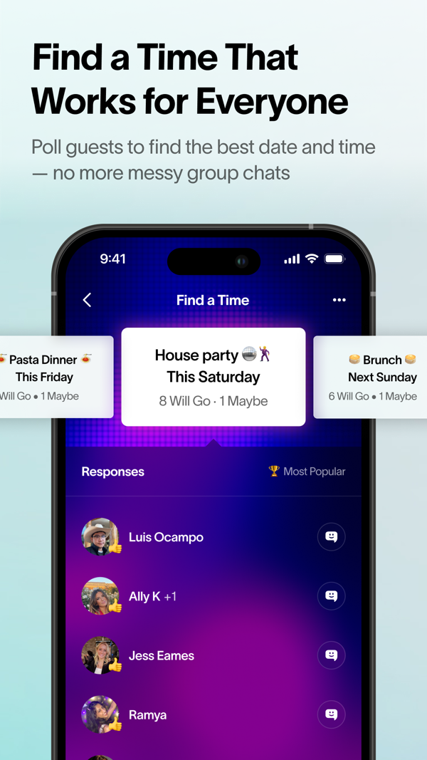 Partiful iPhone screenshot 9