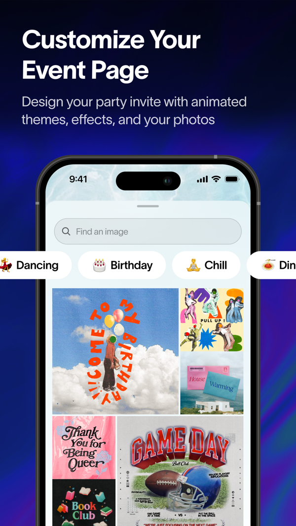 Partiful iPhone screenshot 2