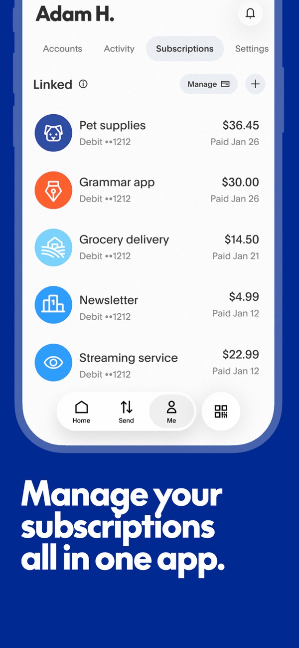 PayPal iPhone screenshot 5