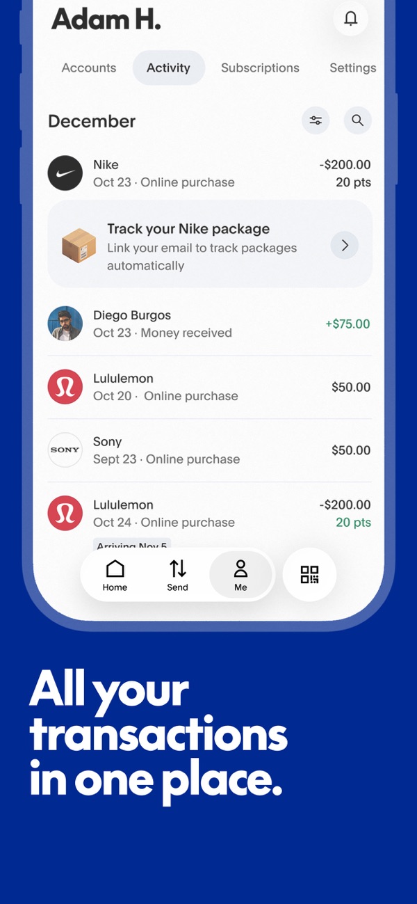 PayPal iPhone screenshot 7