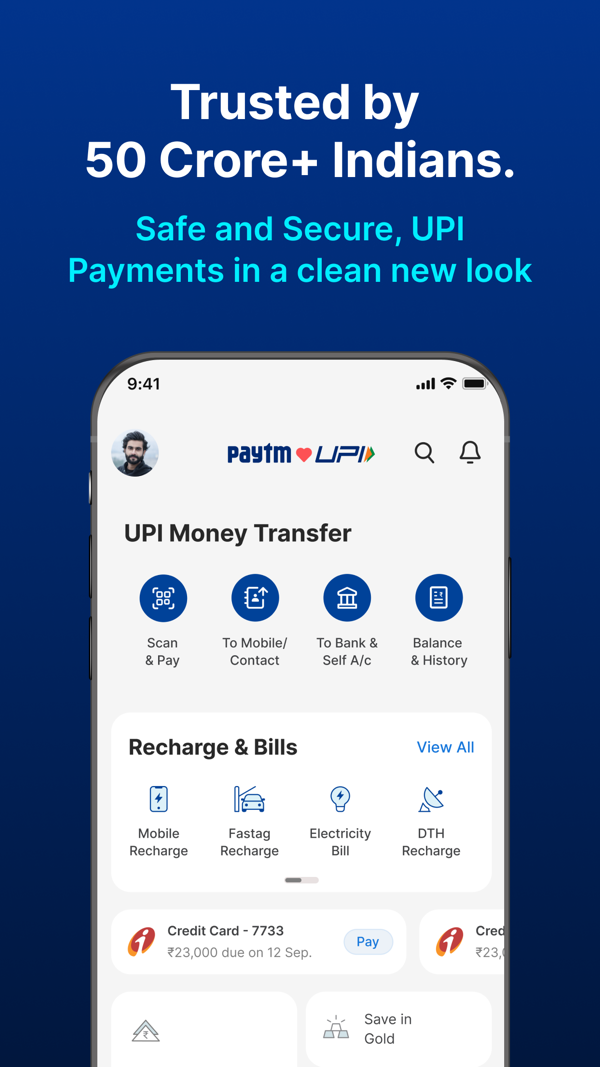 Paytm iPhone screenshot 1