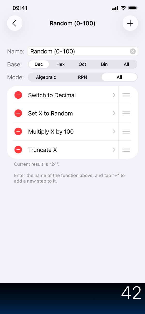 PCalc iPhone screenshot 8