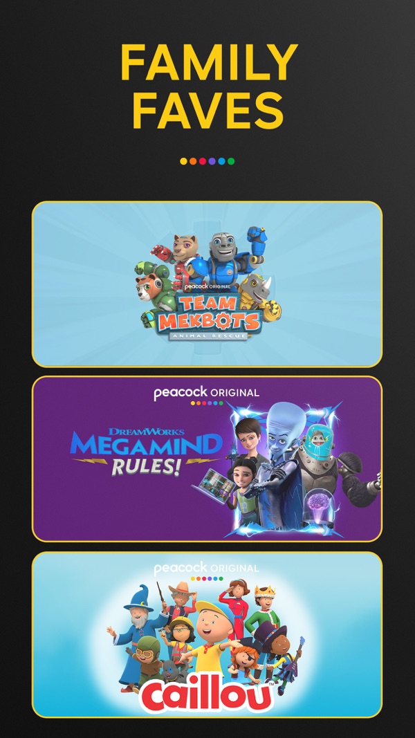 Peacock TV iPhone screenshot 9