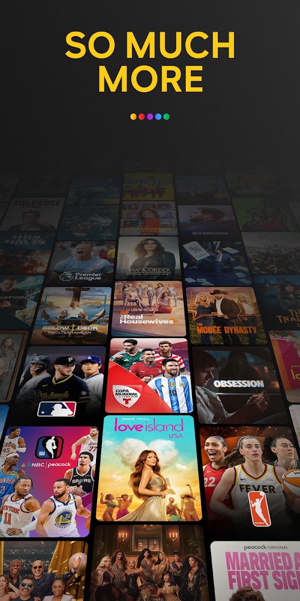 Peacock TV Android phone screenshot 2