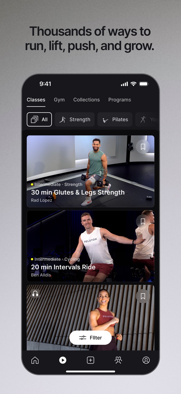 Peloton iPhone screenshot 3