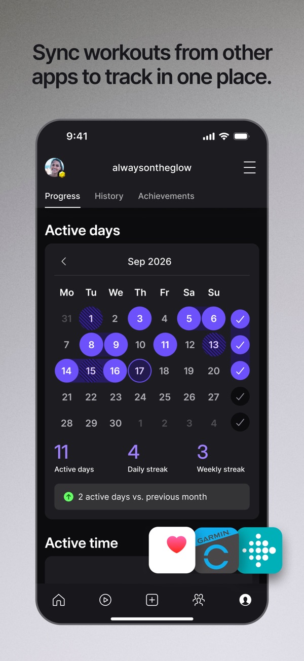Peloton iPhone screenshot 5