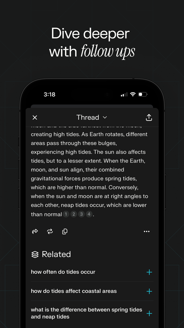 Perplexity iPhone screenshot 6