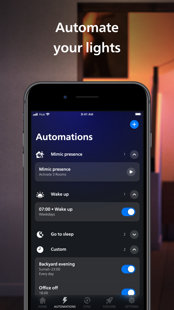 Philips Hue iPhone screenshot 7