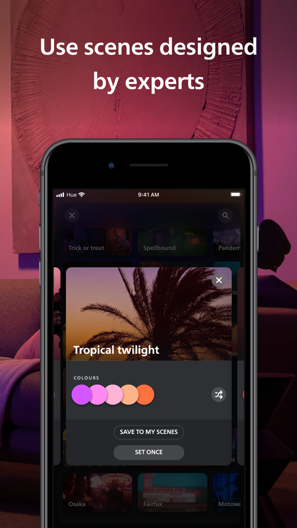 Philips Hue iPhone screenshot 4