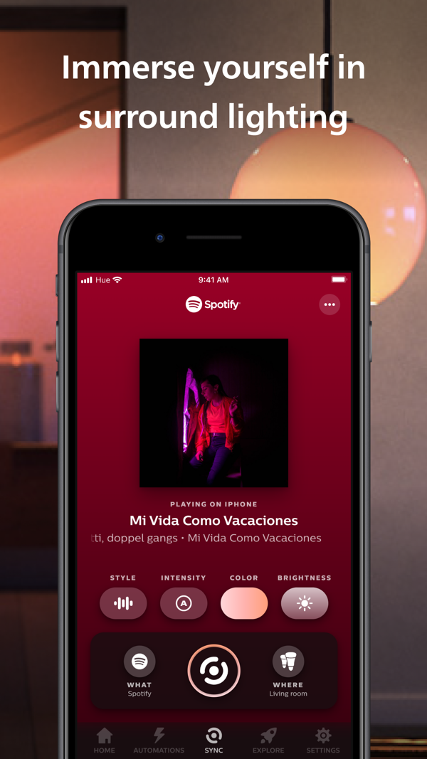 Philips Hue iPhone screenshot 8