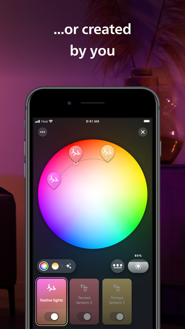 Philips Hue iPhone screenshot 5