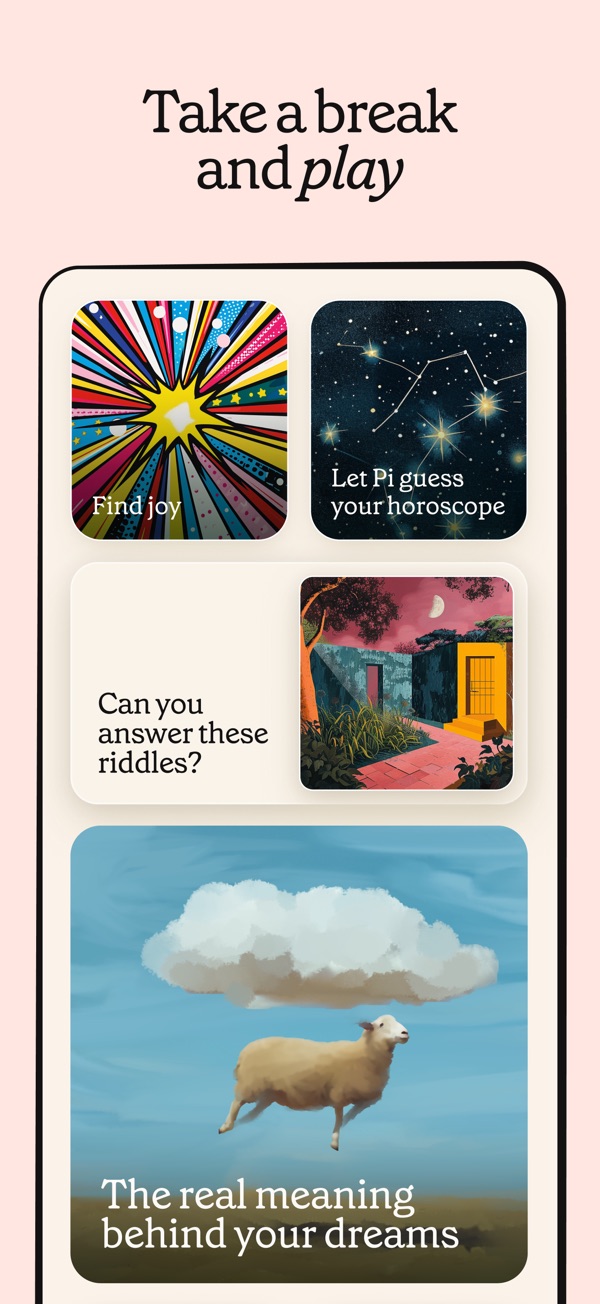 Pi, your personal AI iPhone screenshot 5