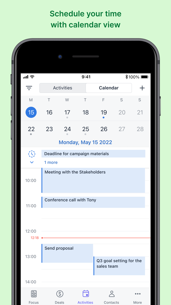 Pipedrive iPhone screenshot 9