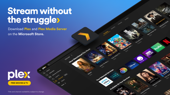 Plex Windows screenshot 1