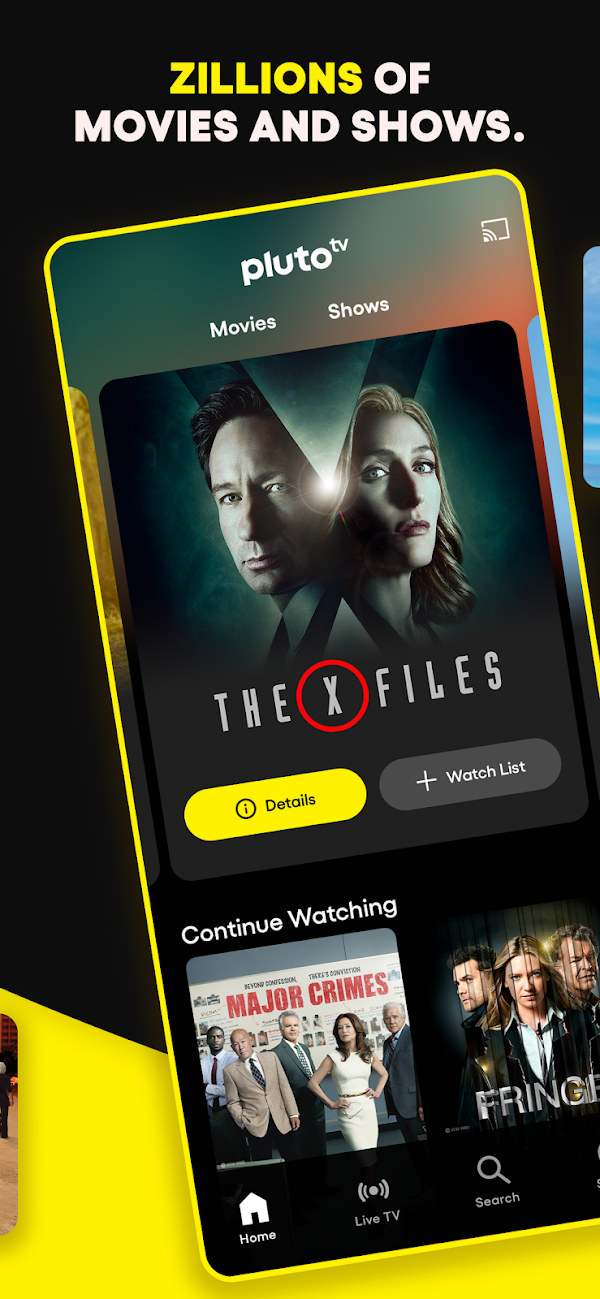 Pluto TV Android phone screenshot 2