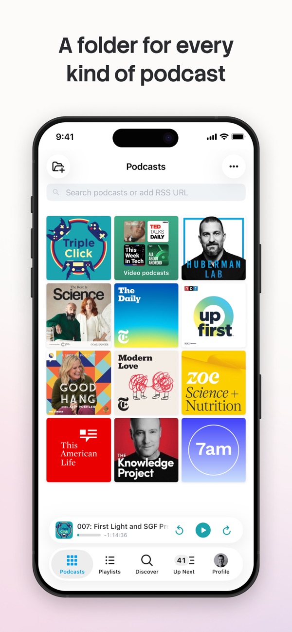 Pocket Casts iPhone screenshot 2
