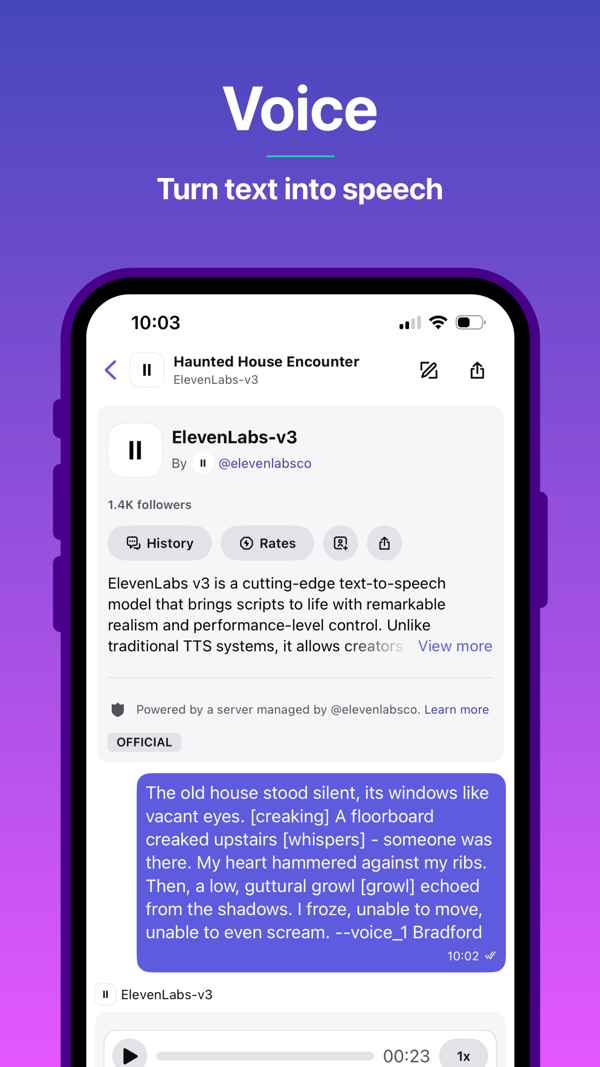 Poe iPhone screenshot 5