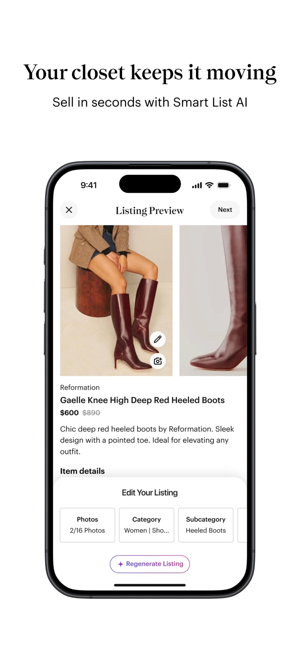 Poshmark iPhone screenshot 4