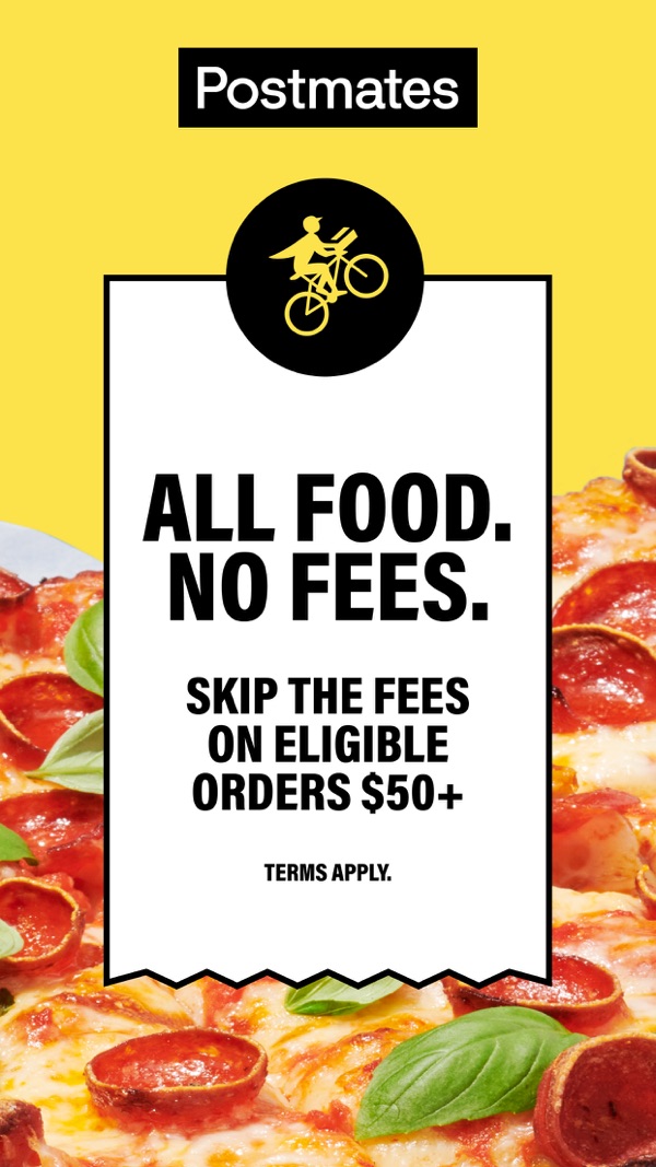 Postmates iPhone screenshot 1