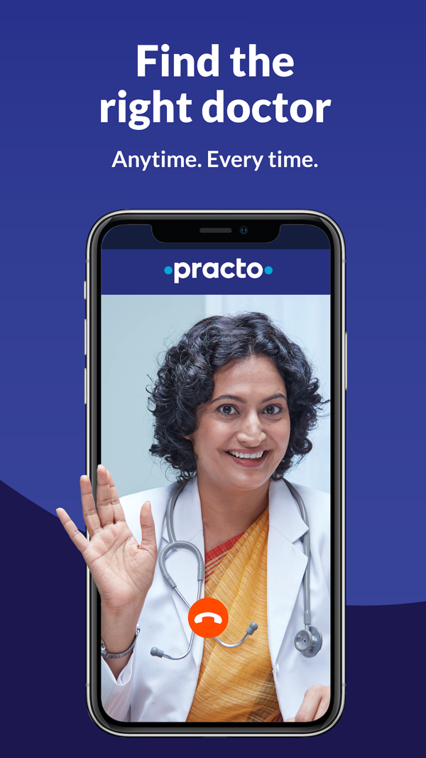 Practo iPhone screenshot 1