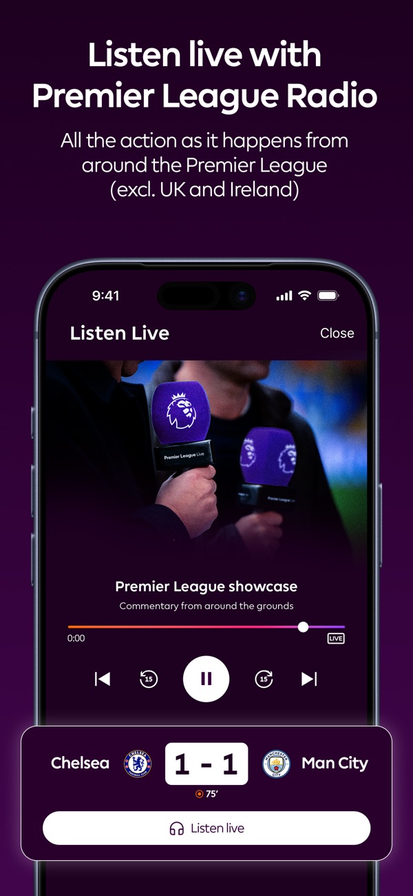 Premier League iPhone screenshot 6