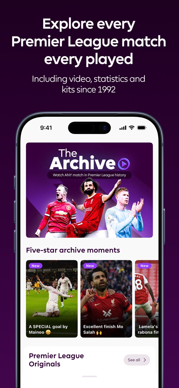 Premier League iPhone screenshot 8