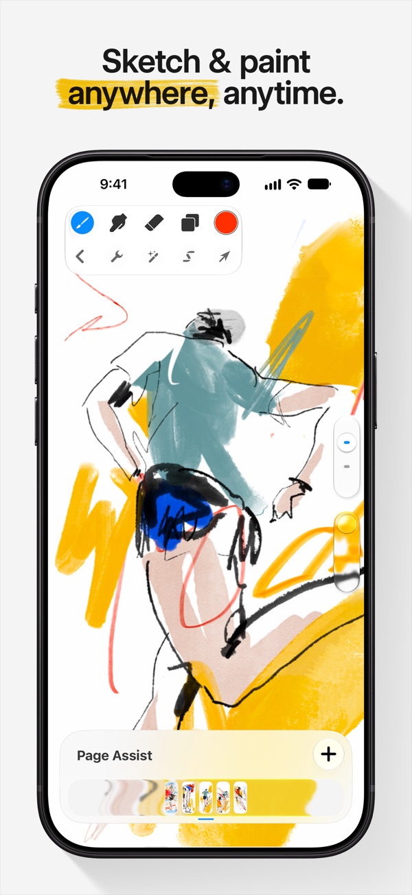 Procreate Pocket iPhone screenshot 2