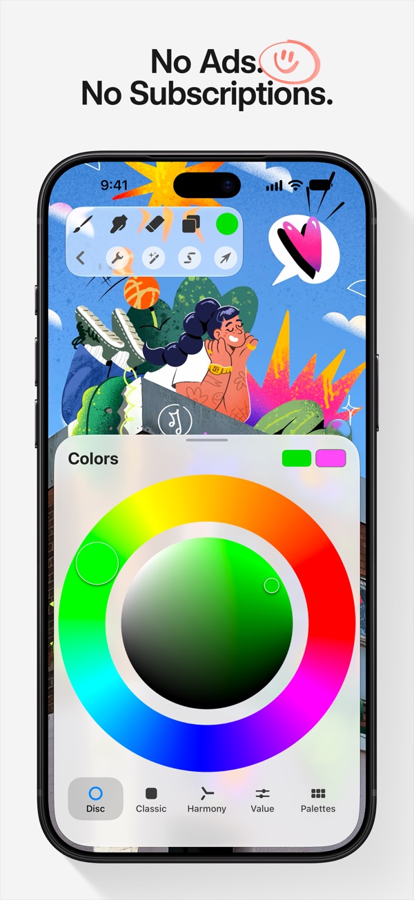 Procreate Pocket iPhone screenshot 9